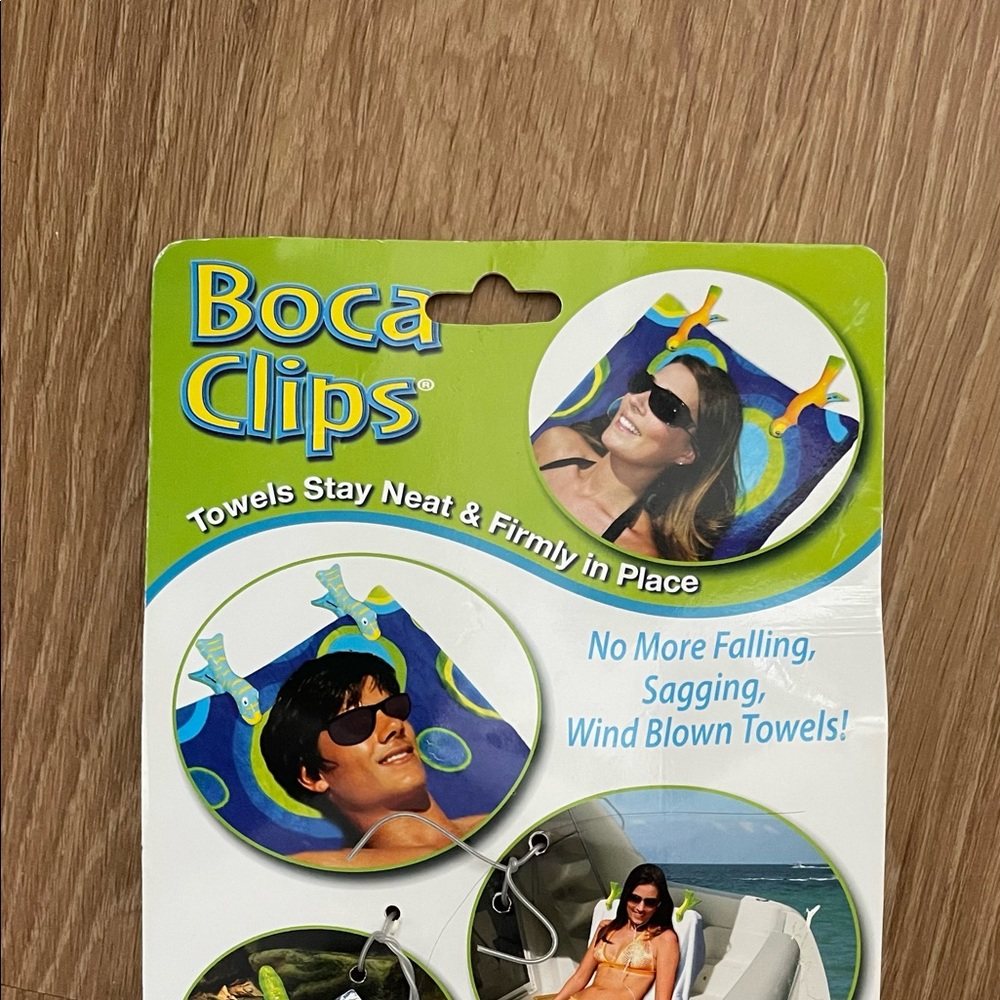 Boca beach towel clips - Picture 2 of 2